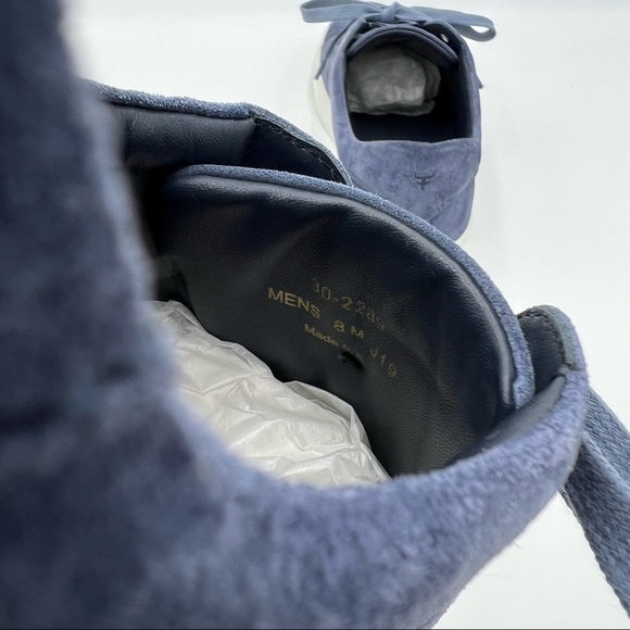 Trask Men’s Blue Rigby Suede Sneakers Size 8 - Picture 12 of 12